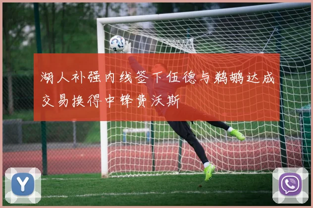 湖人补强内线签下伍德与鹈鹕达成交易换得中锋费沃斯